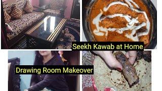 DRAWING ROOM MAKEOVER || BUSY LiFE UPDATE || LiFE WITH ANZALA KHAN