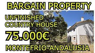 ANDALUSIAN COUNTRY HOUSE CORTIJO FOR SALE IN GRANADA, ANDALUCIA-SPANISH PROPERTY FOR SALE