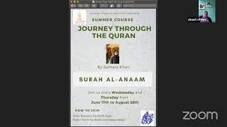 Journey Through the Quran by Sr Sumara Khan