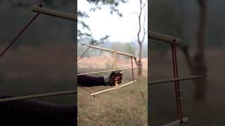 How To Make Bow And Arrow At Home #diy #craft #youtubeshorts #wood #bamboo