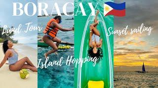 VLOG: Boracay Island 2023 Solo Trip, Island Hopping, Sunset Sailing, Tricycle Land Tour & More