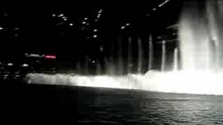 The Bellagio water show in Vegas