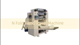 140 m/min Good Price Good Quality N Fold M Fold Hand Towel 2 Line Tissue Paper Making Machine