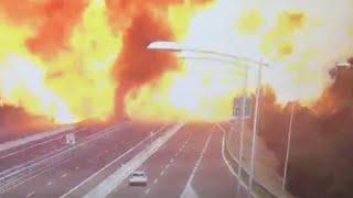 Deadly Tanker Explosion on Italy Highway Causes Extensive Damage