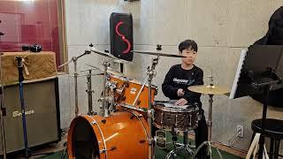 (파주교하운정드럼학원)예인실용음악학원 장선우학생 " 달리기 - QWER" drumcover