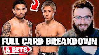 UFC Vegas 93 - Full Card Breakdown | All Fight Predictions & Best Betting Tips | Perez vs Taira