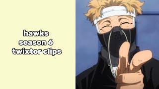 Hawks | season 6 twixtor clips (dabi fight not included) | dekuswvrld