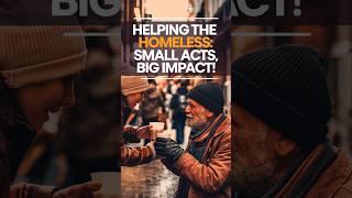 Helping the Homeless: Small Acts, Big Impact!