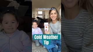 Cold Weather Tip to Protect your Little One's Face️