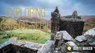 Exploring Carnasserie Castle, Kilmartin | Bella Historica | Exploring Scottish Castles