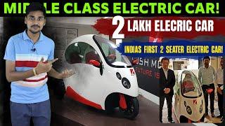 Made in India Mini Electric Car - Lush L1 - EV Bro