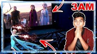 DO NOT WATCH THE FROZEN 2 MOVIE AT 3AM!! *THIS IS WHY* OMG ELSA CAME TO MY HOUSE!!