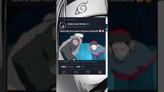 Obito did not expect this from Kakashi  #shorts #anime #naruto #kakashi #obito #trending #viral