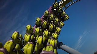 Medusa - Six Flags Discovery Kingdom - Back Row (4K HD POV) - November 2022