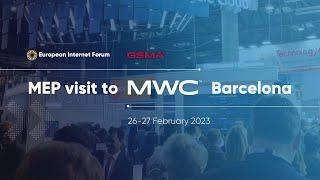 EIF MEP visit to the GSMA MWC23 Barcelona