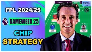 FPL Double Gameweek 25: CHIP STRATEGY | Fantasy Premier League Tips 2024/25