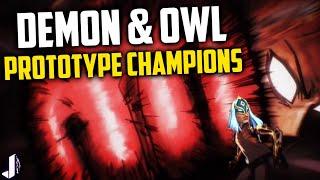 Paladins Prototype Champions - Demon has a Sniper FIST!? Owl & OB55 Datamine