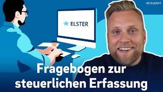 Questionnaire for Tax Registration with ELSTER Online 2022 | Step-By-Step Instructions