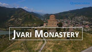 Jvari Monastery - Mtskheta, Georgia  | 4K drone | Georgian: ჯვრის მონასტერი