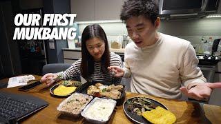 OUR FIRST MUKBANG TOGETHER