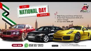 UAE National Day Offer | Exclusive Auto Garage Deals by WeFix Dubai 