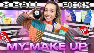 8-Ball Picks Out My NEW Makeup Routine? #lisi #shopping #makeup