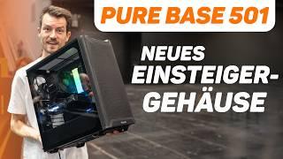 Einsteiger-Gehäuse für unter 100€: be quiet Pure Base 501 (Silent/Airflow)