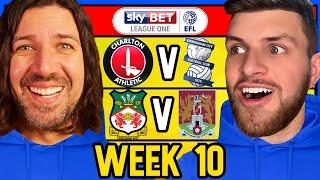 LEAGUE 1 WEEK 10 PREDICTIONS