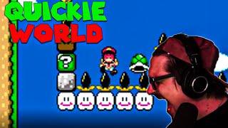 I Started Speedrunning Kaizo Mario in Quickie World