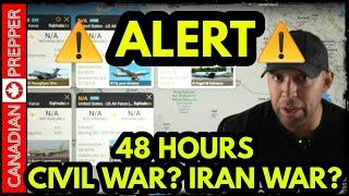 EMERGENCY ALERT: ELECTION CIVIL WAR PLAN/ IRAN WAR WILL BE A DIVERSION, 1000 MISSILES PREPPED