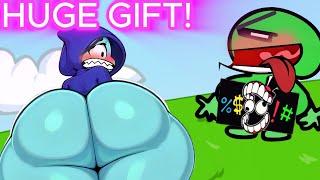 What if Astro got the HUGEST GIFT from Two! | BFDI, BFB, TPOT | Dandy's World Love Story