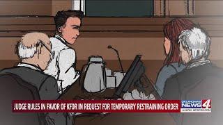 Judge rules in favor of KFOR in request for temporary restraining order