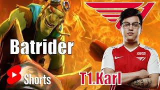 T1.Karl LOVES TO CLIFF THE ENEMIES | 7.29d Dota 2 Shorts #Shorts #Dota2