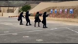 LTC KHUZDAR Ladies Commando Firing Demo .. Levies Force Balochistan