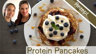 Protein Pancakes - Gesunde Pfannkuchen backen mit Sally von Sallys Welt