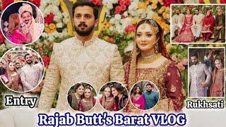 Rajab Butt Barat Official VLOG | Entry To Rukhsati | All Tiktokers Entry | Rajab Family