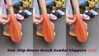 Universal Quick-Drying Thickened Non-Slip Sandals House Beach Slippers