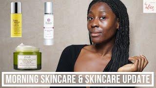 CURRENT MORNING SKINCARE ROUTINE & SKINCARE UPDATE | RODIAL, FRESH, BEA SKINCARE | byalicexo