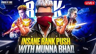 Grandmaster Live Rank Push Free Fire Telugu  - Munna Bhai is Live  - Telugu Gaming Live #MBG