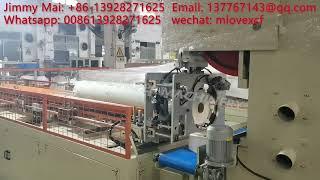 Jumbo roll tissue band saw cutting machine good paper cutter JRT auto cutting machinery