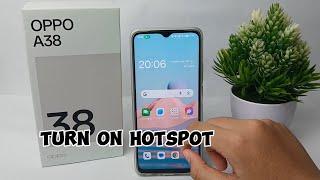 How to Activate Hotspot in Oppo A38