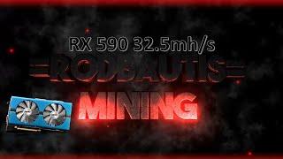 AMD Radeon RX 590 32.5 Mh/s Bios Mod