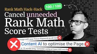 Remove Rank Math Content AI Score - and More!