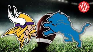 FOR THE NFC... Watch Vikings at Lions with us!