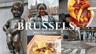 BELGIUM  VLOG | 2 days in Brussels| First Solo Trip