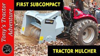 1st Sub Compact Tractor Mulcher Ever - BaumaLight MP330