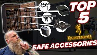 Top 5 BEST Gun Safe Upgrades | Browning ProSteel Edition