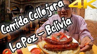 Comida Callejera de la ciudad de La Paz - Bolivia PARTE 1