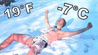 How To Never Get Sick Again! Cold Water + Snow Feels HOT!