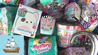 Blind Bag Ship #385: Squish-A-Longs, Squishmallows Mystery Squad, Magic Mixies Minis, Tsunameez